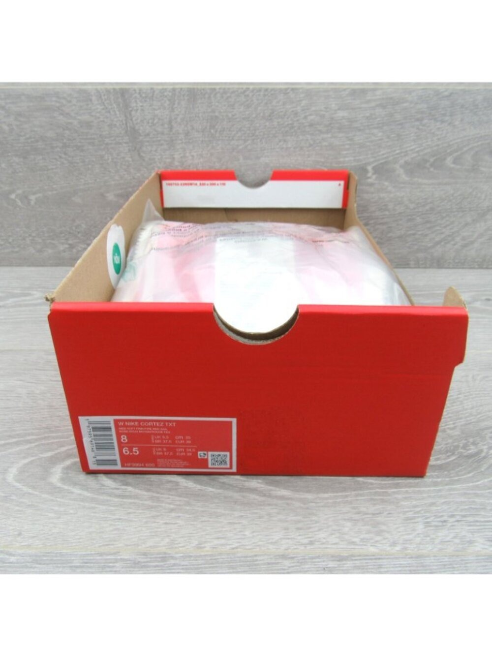 Nike Cortez TXT Valentine's Soft Pink Red Women's Size 8 Sneakers NEW - Picture 12 of 13